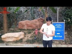 Mandarin Farbenfrohe Rauchbombe 55*150mm Tagesfeier Signalfeuerwerk