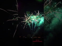 Chinesischer großer Anzeigen-Kuchen-Berufsgelegenheits-Feuerwerke 256 Schüsse für Halloween