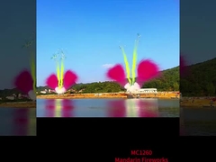 Chinesische Fabrik Tageskuchenfeuerwerk Farbrauchfeuerwerk