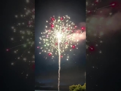 Passierte Pyrotechnik Kuchen Feuerwerk Salute zum Neujahrsfest 2023