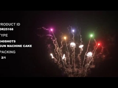 Liuyang Pyrotechnisches chinesisches Freiluftfeuerwerk 500G 240 Schüsse Kuchenfeuerwerk