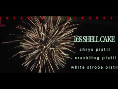 Chinesische 16 Schüsse Big Cake Feuerwerk zum Weihnachtsfest