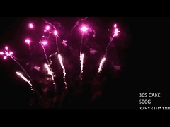 Hochwertig 36 Schüsse 500G Kuchen Fan-Form Feuerwerk Großhandel Liuyang Feuerwerk aus China