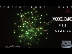 Mandarin 99 Schüsse Farbenfrohe Verbraucherkuchen Feuerwerk zum Feiern