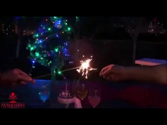 Festival 10'Inch Farbe Sparkler Feuerwerk glückliche Familie Feuerwerk Pyrotechnik für das neue Jahr