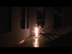 3m30s Silber Goldene Bühne Brunnen Feuerwerkskörper Kaltes Innenraum Pyrotechnik