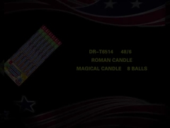 Liuyang Export 8 Kugel Römische Kerze, 14 kg Festivalbälle Logo angepasst