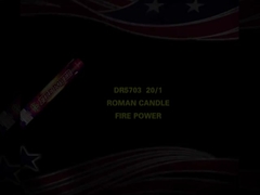 Maßgeschneiderte 240 Schüsse Feuerkraft Mandarin Pyrotechnik für das Festival