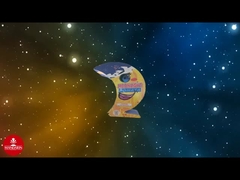 Mond formte Brunnen-Feuerwerks-kundengerechter neuer Entwurfs-lustigen Feuerwerks-Brunnen