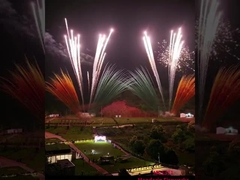 Fabrik Großhandel Professionelle Pyrotechnik Feuerwerkskörter Tagekake Farbenfrohe Rauchkuchen Feuerwerkskörter