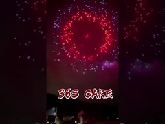 2 Zoll 36 Schüsse Feuerwerk Kuchen Chinesische Fabrik Großhandel Pyrotechnik Kuchen Feuerwerk Feuerwerk Knöpfe