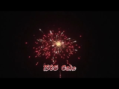 Großhandel Feuerwerk 1 Zoll 1,2 Zoll 139 Schüsse Outdoor Pyro Verbraucherkuchen Feuerwerk mit CE-Kennzeichen