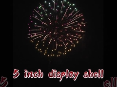 Fabrik 1.3g Professionelle Pyrotechnik Kugelbomben Mörsergranaten Feuerwerk 5 Zoll Display-Bomben Feuerwerk