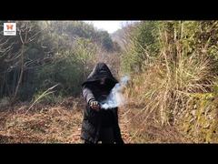 Chinesische Drahtzug-Doppelrauch-Farbe-Fackel Regenbogen-Rauch-Feuerwerk China Tageslicht Pyro Rauchbomben