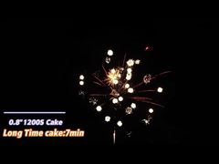 Chinesische Liuang Mandarin Neujahrs-Großfeuerwerk-Batterie 0,8 Zoll 1200 Schuss Standard Riesiges Feuerwerk