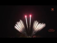 Professionelle 1.3G 1.2' 12 Zoll Schüsse Einzelreih Fan Kuchen Feuerwerk Großhandel Pyrotechnik Feuerwerk