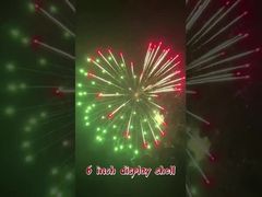 Chinesische Fabrik 6-Zoll-Display-Muscheln Pyrotechnik Artillerie-Papier-Muschel-Feuerwerk