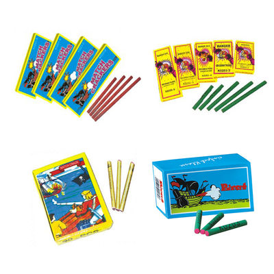 Customized Chinese Bangers Fireworks Match Cracker 4.8*34mm for Halloween Festivals