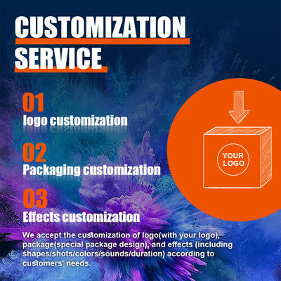 CE Marked Outdoor 100 Shots Consumer Cake Fireworks For Birthday Celebration