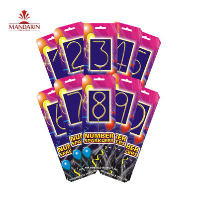 Wholesale Manufacturer Party Club Pyrotechnics Sparkler Number Hand Held Sparklers Indoor Fireworks​