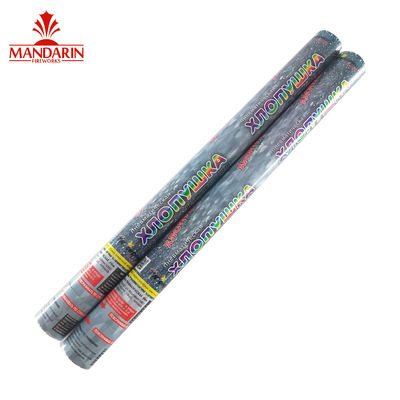 Rectangle Colorful Party Confetti Cannon Metallic For Celebration