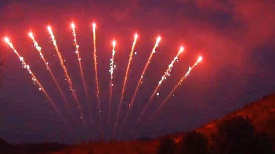 begrüßen einzelne Reihen-Feuerwerke des Festival-1.3g Pyrotechnik 10 Schuss-chinesische Feuerwerke