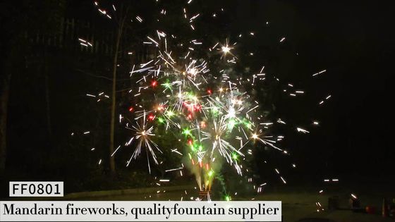 Liuyang-Mandarinen-Pyrotechnik-Brunnen-kühle Feuerwerke umweltfreundlich