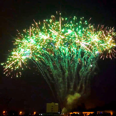 Mandarinen-Pyrotechnik 130 Schuss-Berufsanzeigen-Feuerwerke 1.4g