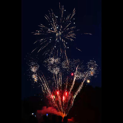 Chinesische Feuerwerksschüsse Pyrotechnik Party Festival Kuchen Feuerwerk Salute 2024