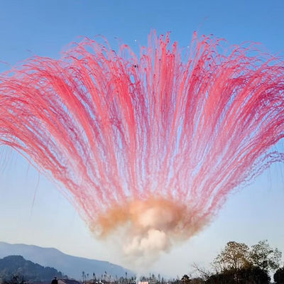 Chinesische Fabrik Großhandel Tagesfeuerwerk für alle Veranstaltungen Feierlichkeiten Farbiger Rauchkuchen Feuerwerk Pyrotechnik