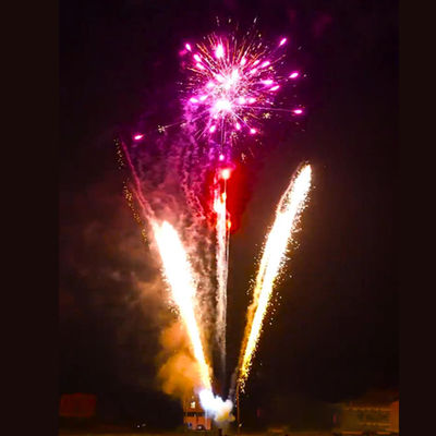Custom Festival Feier Feuerwerk 218 Schüsse Hochzeitsfeier 1.4G Kuchen Pyrotechnik 2025 Ventilator Form
