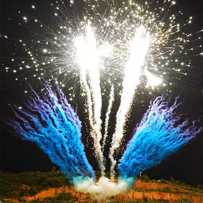 Chinesische Fabrik Farb Rauch Pyrotechnik Großhandel professionelle Anzeige Feuerwerk 1,3g Tag Kuchen Feuerwerk