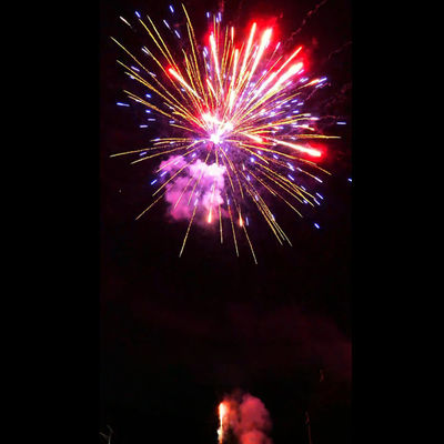 Chinesische Hunan-Fabrik Großhandel 48 Schüsse Langzeitkuchen Feuerwerk Kuchen Pyrotechnik 1.4g Freiluftfeuerwerk