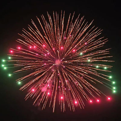 Mandarin Feuerwerk 1.3g Professionelle Pyrotechnik Kugel Salut Mörser Bomben Feuerwerk zum Verkauf Feuerwerk 8'' Zoll Display Bomben