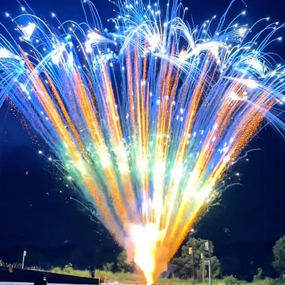 Chinesischer Großhandel Hochwertiger Günstiger Preis 1,4g Kuchenfeuerwerk Großhandel Outdoor Festival Blaues Kuchenfeuerwerk Pyrotechnik