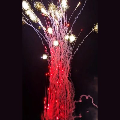 Liuyang Mandarin Pyrotechnik Atemberaubende Effekte Roter Wolf Heulen Kuchen Feuerwerk Chinesische Fabrik 1.4g Feuerwerk Kuchen für Hochzeit