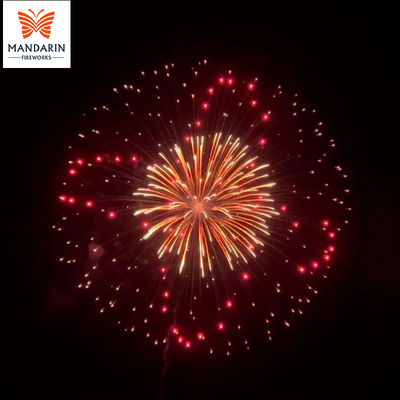 Liuyang Mandarin 1.3G UN0335 Profi-Anzeige-Granaten Feuerwerk mit anpassbaren Effekten für Außen 8 Zoll Mörser-Artillerie-Granate