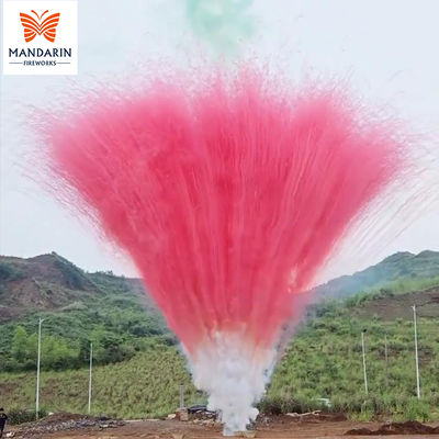 Fabrik 100 Schuss Feuerwerksbatterie Tageslicht-Cake Feuerwerk Keine Rückstände Keine Innenröhre Buntes Rauch Feuerwerk Cake Pyrotechnik