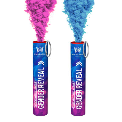 Chinesische Fabrik Tageszeit Hochzeit Handheld Farb Rauchfackel Feuerwerk Babyparty Geschlechtsenthüllung Party Geschlechtsenthüllung Rauchbomben