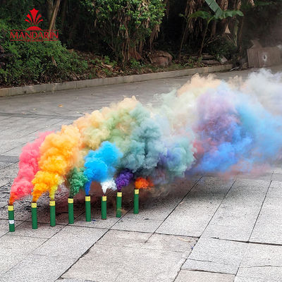 2 Minute-Regenbogen-buntes Rauch-Bombe Hand-Soem-Paket