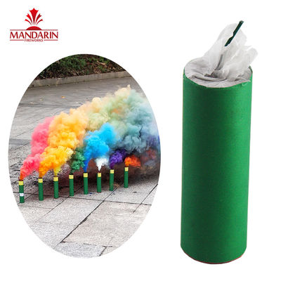 60 Sekunden-Regenbogen-Rauch-Bomben, bunte farbige Rauch-Handaufflackern