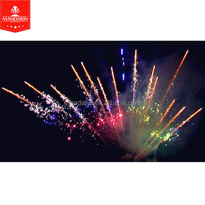 Begrüßt Berufsschüsse Z des Feuerwerks-100/Fan-Form-Kuchen-Pyrotechnik