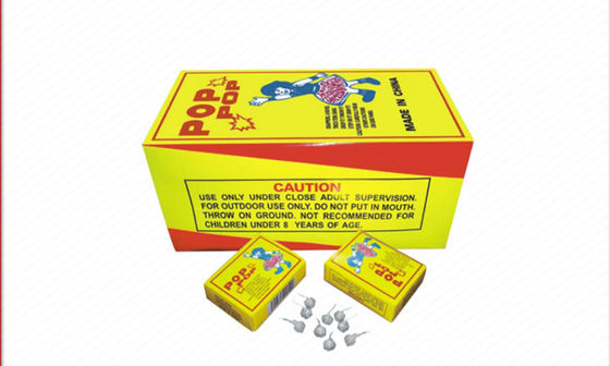 Happy Boom Firecracker Safety Bird Egg Silver Cracker Toy Pop Pops Snappers Fireworks