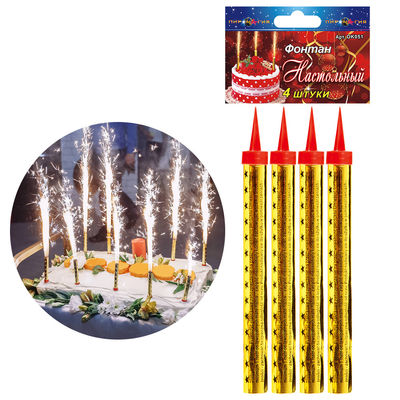 Chinesische sichere Eis-Brunnen-Wunderkerze-Feuerwerks-Geburtstags-Kuchen-Kerzen-Feuerwerke
