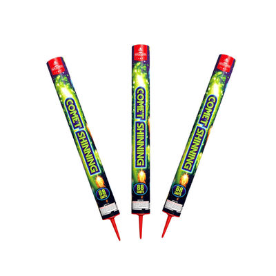 Komet, der Roman Candle Fireworks Pyrotechnics 88 Schüsse für Partei hinaufklettert