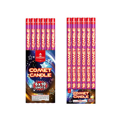 10 Schuss-Kometen-Roman Candle Stick Fireworks-Mandarinen-Pyrotechnik 2021 für Hochzeit
