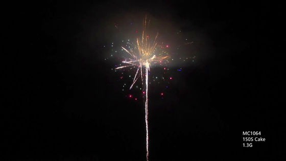 Mandarin 1.3g 150 300 500 600 1000 Schüsse Weihnachten Neujahr Großer Kuchen Feuerwerk im Freien