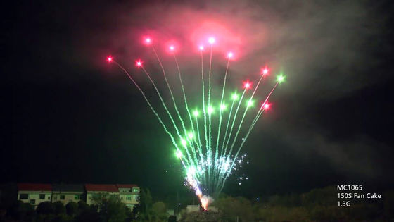 Pyrotechnik-Berufsfeuerwerke Soems 150 Schuss-1.3g Un0335 backen zusammen